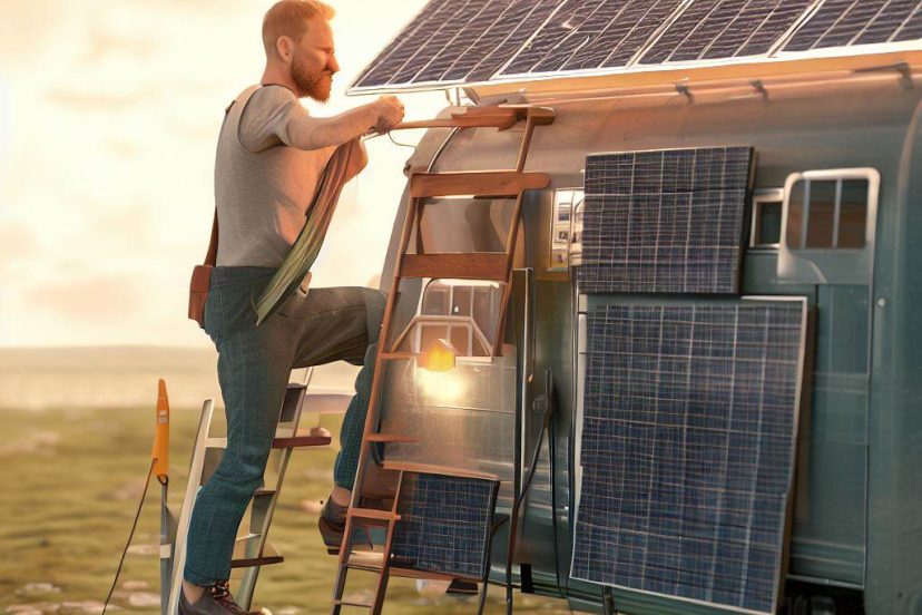 solar panels for a camper