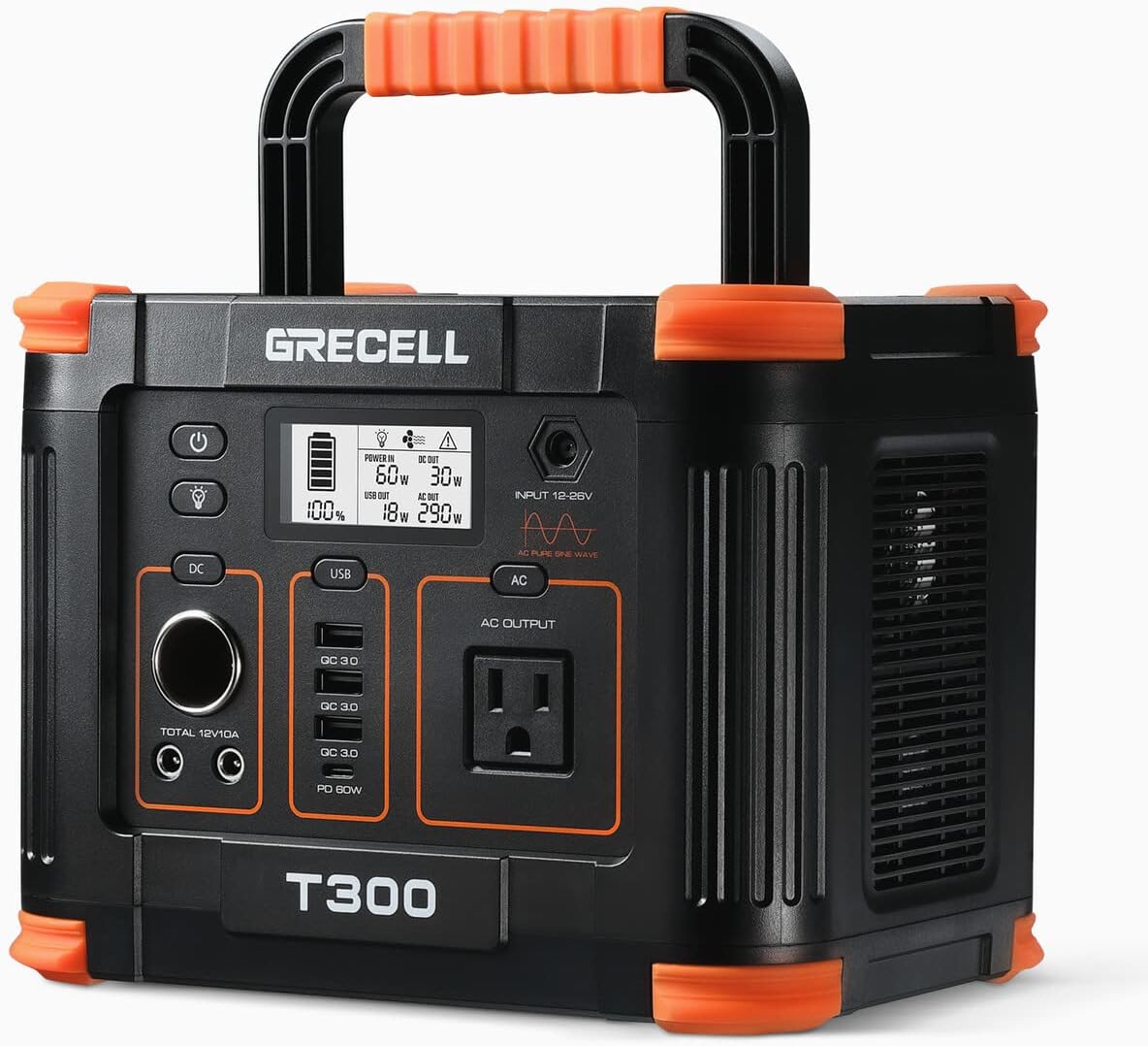 GRECELL 300W Portable Power Station