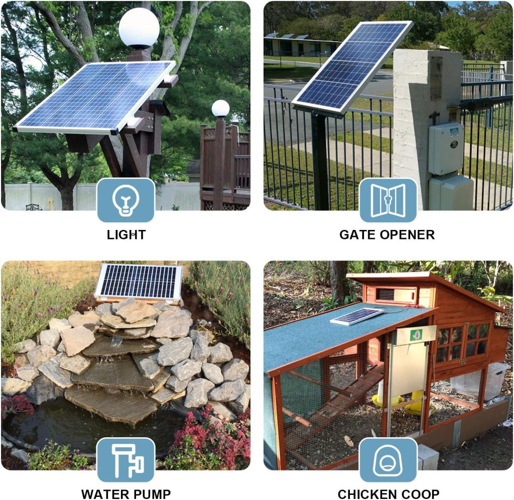ECO-WORTHY 25 Watts 12V Off Grid Solar Panel Kit Solar Battery Trickle Charger Maintainer: Waterproof 25W Solar Panel + SAE Connection Cable+10A Charge Controller for Car RV Marine Boat 12Volt Battery ECO-WORTHY 25 Watts 12V Off Grid Solar Panel Kit Solar Battery Trickle Charger Maintainer: Waterproof 25W Solar Panel + SAE Connection Cable+10A Charge Controller for Car RV Marine Boat 12Volt Battery