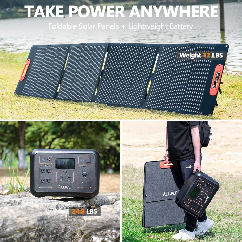 ALLWEI Solar Generator 1200W Review Solar Power Essentials