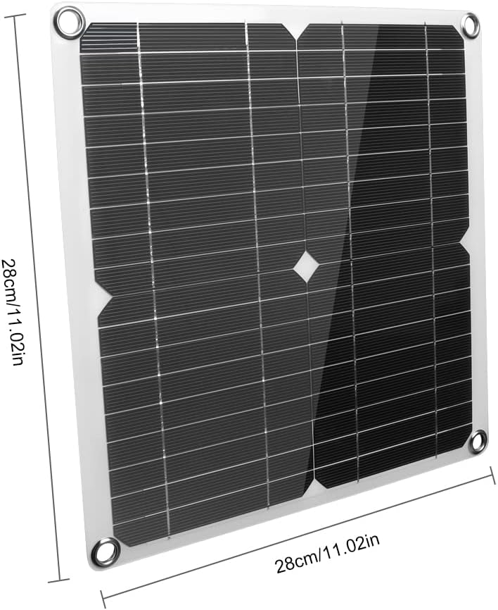 Amazon.com : 200 Watt Solar Panel Kit 12V, Dual 5V USB Outputs Solar Panel Controller Combo,with 100A Solar Charge Controller for Caravan Boat Home, Camping, Boat, Caravan, RV and Other Off Grid Applications : Patio, Lawn  Garden