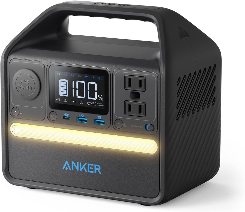 Amazon.com : Anker 521 Portable Power Station Upgraded with LiFePO4 Battery, 256Wh 6-Port PowerHouse, 300W (Peak 600W) Solar Generator (Solar Panel Optional), 2 AC Outlets, 60W USB-C PD Output, Outdoor Generator : Patio, Lawn Garden Amazon.com : Anker 521 Portable Power Station Upgraded with LiFePO4 Battery, 256Wh 6-Port PowerHouse, 300W (Peak 600W) Solar Generator (Solar Panel Optional), 2 AC Outlets, 60W USB-C PD Output, Outdoor Generator : Patio, Lawn Garden