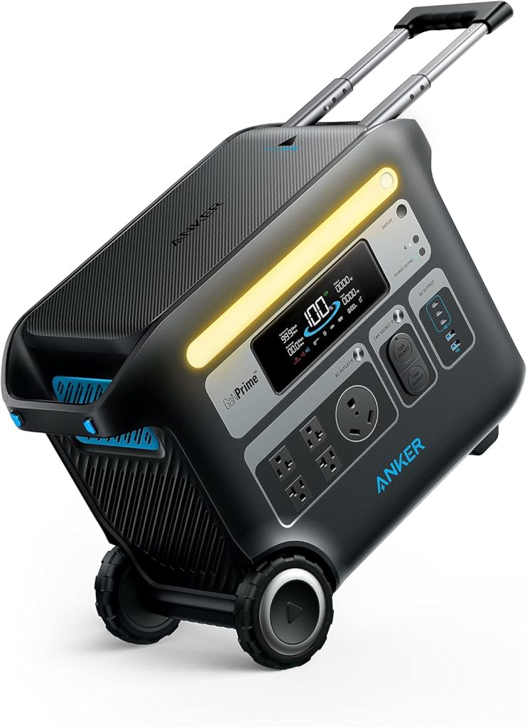 Anker SOLIX F2000 Portable Power Station, PowerHouse 767, 2400W Solar Generator, GaNPrime Battery Generators for Home Use, 2048wh LiFePO4 PowerHouse for Outdoor Camping, and RVs (Solar Panel Optional) Anker SOLIX F2000 Portable Power Station, PowerHouse 767, 2400W Solar Generator, GaNPrime Battery Generators for Home Use, 2048wh LiFePO4 PowerHouse for Outdoor Camping, and RVs (Solar Panel Optional)