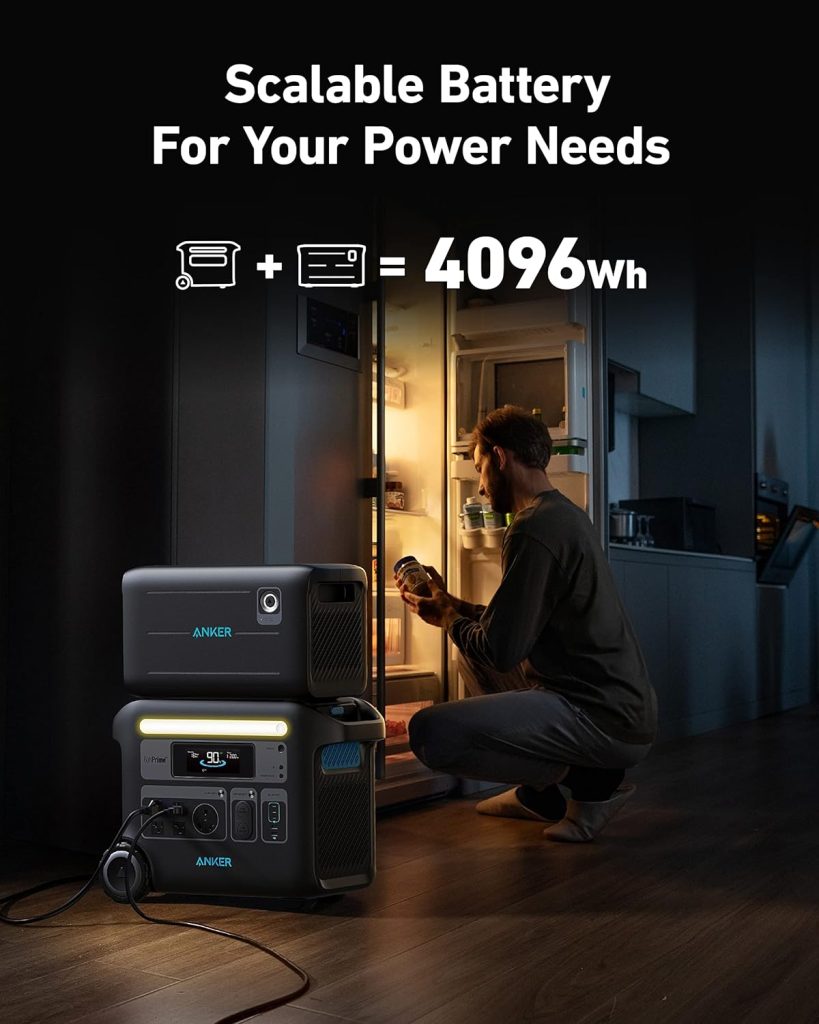 Anker SOLIX F2000 Portable Power Station, PowerHouse 767, 2400W Solar Generator, GaNPrime Battery Generators for Home Use, 2048wh LiFePO4 PowerHouse for Outdoor Camping, and RVs (Solar Panel Optional) Anker SOLIX F2000 Portable Power Station, PowerHouse 767, 2400W Solar Generator, GaNPrime Battery Generators for Home Use, 2048wh LiFePO4 PowerHouse for Outdoor Camping, and RVs (Solar Panel Optional)