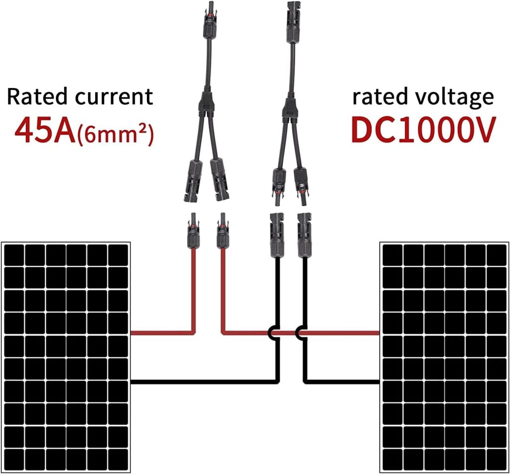 FOSSiBOT Solar cable for F2400 Portable Power Station with Hand Truck, LiFePO4 Battery Backup, AC Outlets, Solar Generator for Outdoor Camping, Home Use, RV, Emergency FOSSiBOT Solar cable for F2400 Portable Power Station with Hand Truck, LiFePO4 Battery Backup, AC Outlets, Solar Generator for Outdoor Camping, Home Use, RV, Emergency