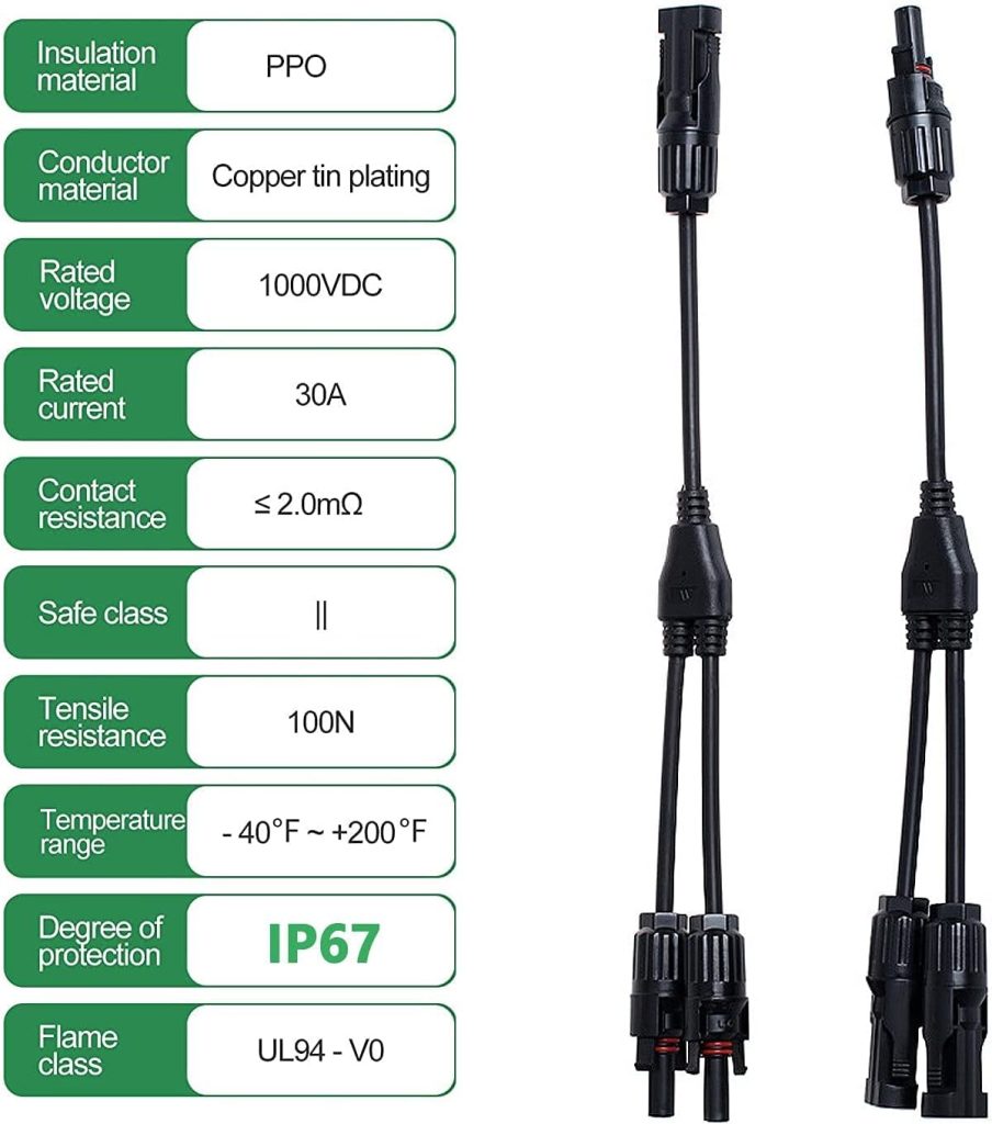 FOSSiBOT Solar cable for F2400 Portable Power Station with Hand Truck, LiFePO4 Battery Backup, AC Outlets, Solar Generator for Outdoor Camping, Home Use, RV, Emergency FOSSiBOT Solar cable for F2400 Portable Power Station with Hand Truck, LiFePO4 Battery Backup, AC Outlets, Solar Generator for Outdoor Camping, Home Use, RV, Emergency