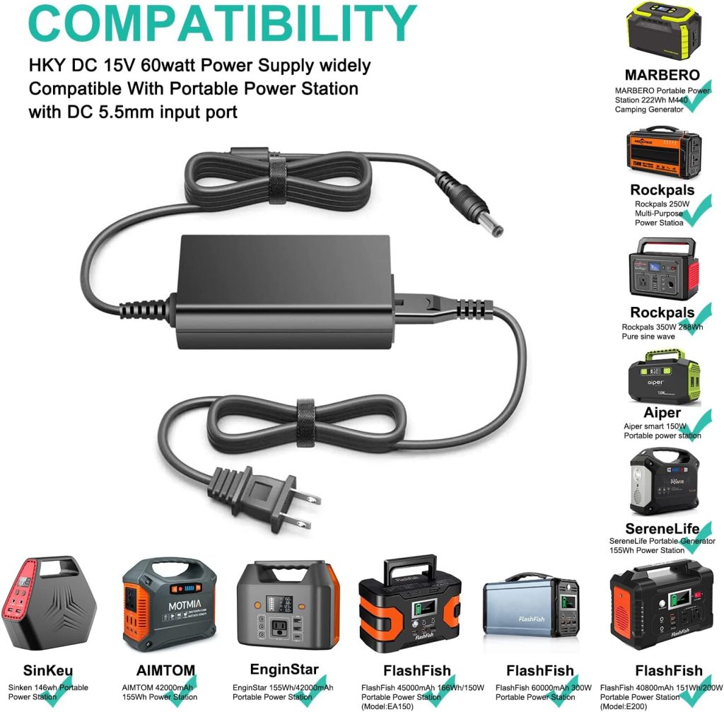 Hky V W Ac Adapter Review Solar Power Essentials