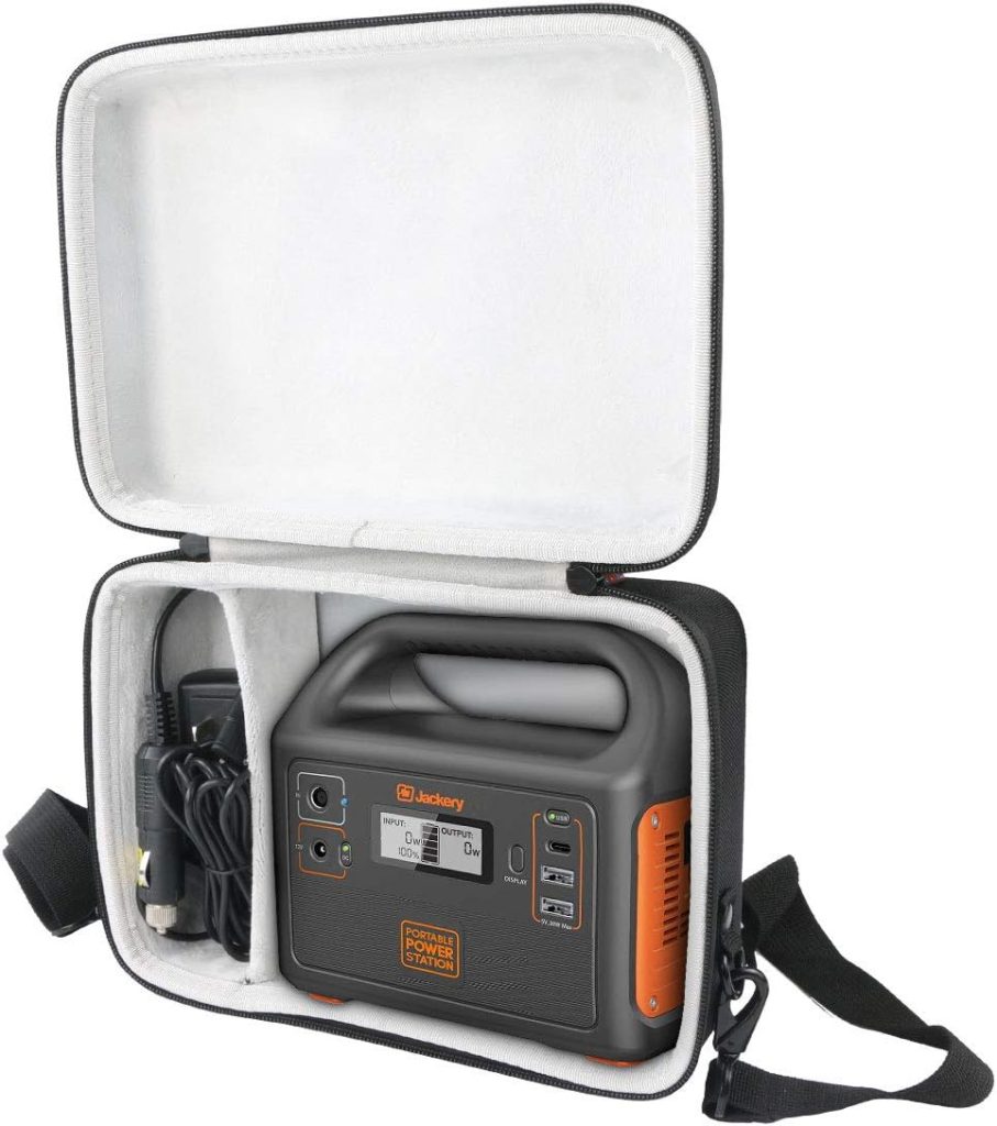 Khanka Hard Travel Case Replacement for Jackery Portable Power Station Explorer 160 Solar Generator Lithium Battery Backup Power Supply