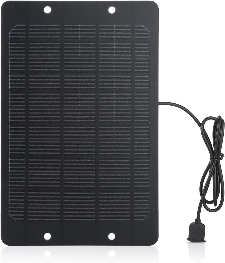 Soshine Mini Solar Panel - USB Solar Panel Charger 5v 6w with High Performance Monocrystalline for Camera,Water Pump,Small Fan,Bicycle,Power Bank,Camping Lanterns