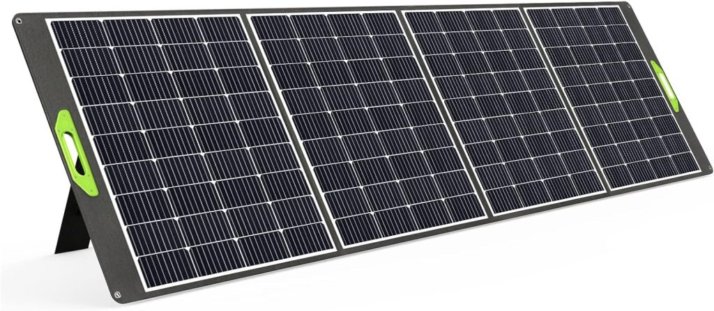 EENOUR 400W Portable Solar Panels, 39V MC4 Output Monocrystalline Foldable High Efficiency, Parallel/Series Supported, Solar Panel Kit for Power Station Outdoor RV Camper Blackout Emergency EENOUR 400W Portable Solar Panels, 39V MC4 Output Monocrystalline Foldable High Efficiency, Parallel/Series Supported, Solar Panel Kit for Power Station Outdoor RV Camper Blackout Emergency