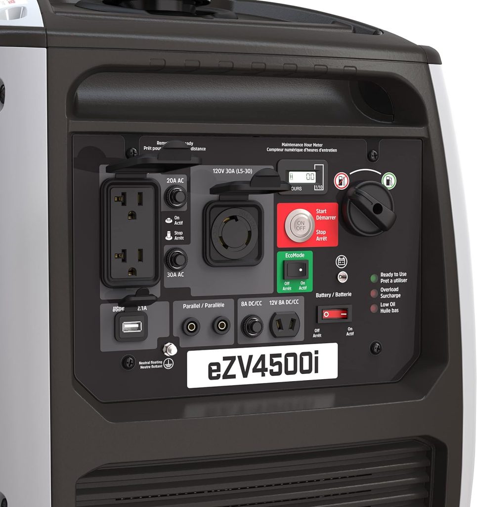 Energizer EINDEZ4500I Ultra Quiet Inverter Generator eZV4500i - 4500W Energizer EINDEZ4500I Ultra Quiet Inverter Generator eZV4500i - 4500W