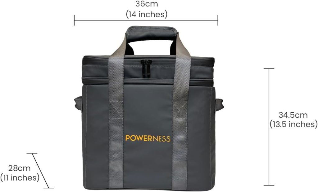 Powerness Portable Power Station Carrying Case Size L for Powerness Hiker U1000/U1500, Compatible with Jackery Explorer 1000/1500/1000Pro and other Portable Portable Power Stations Powerness Portable Power Station Carrying Case Size L for Powerness Hiker U1000/U1500, Compatible with Jackery Explorer 1000/1500/1000Pro and other Portable Portable Power Stations