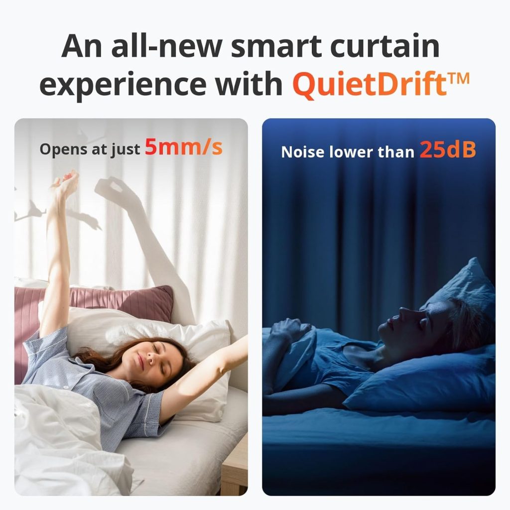 SwitchBot Automatic Curtain Opener - Bluetooth Remote Control Smart Curtain with App/Timer, Upgraded High-Performance Motor, Add SwitchBot Hub to Work with Alexa, Google Home, HomeKit (Curtain 3, Rod) SwitchBot Automatic Curtain Opener - Bluetooth Remote Control Smart Curtain with App/Timer, Upgraded High-Performance Motor, Add SwitchBot Hub to Work with Alexa, Google Home, HomeKit (Curtain 3, Rod)
