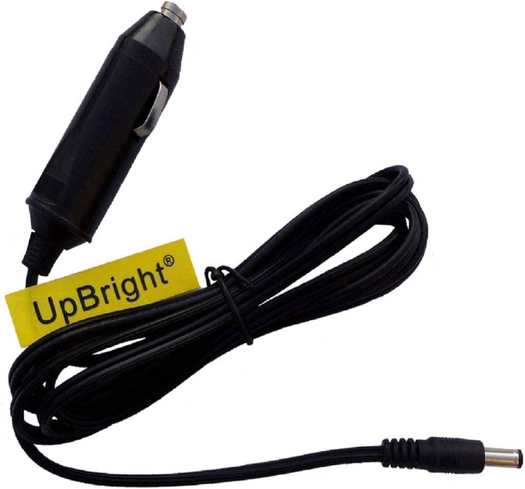 UpBright Car 12V DC Adapter Compatible with Suaoki G500 500Wh 500 Wh Solar Generator Portable Power Station Inverter Li-Ion 14~40VDC 150W MAX Auto Cigarette Lighter Plug Power Supply Battery Charger