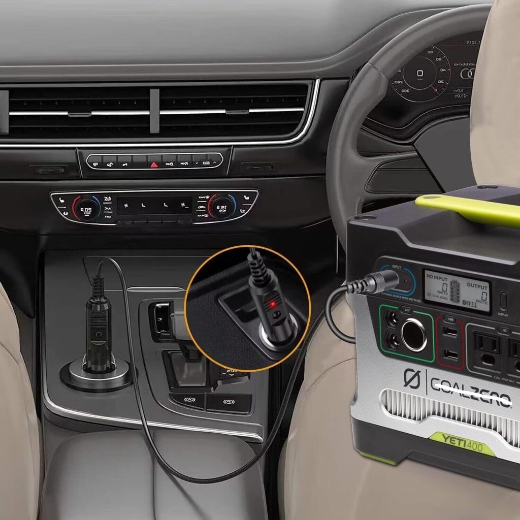 MJPOWER 12V/24V Car Charging Cable Compatible Anker 521 523 535 555 Powerhouse II 300 400 800 / PAXCESS Rugged330 / BALDR Portable Power Station Solar Generator Power Bank Car Charger Auto DC Adapter MJPOWER 12V/24V Car Charging Cable Compatible Anker 521 523 535 555 Powerhouse II 300 400 800 / PAXCESS Rugged330 / BALDR Portable Power Station Solar Generator Power Bank Car Charger Auto DC Adapter