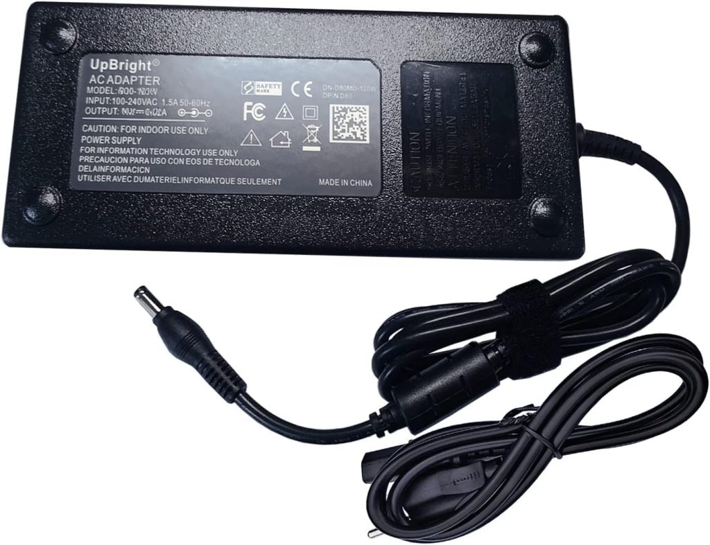 UpBright New AC/DC Adapter Compatible with Jackery Explorer 1000 E1000 Portable Power Station 1002Wh Solar Generator 46.4Ah 21.6V Lithium-ion Battery 12V-30V Supply Charger PSU (12V 5A 60W Charger) UpBright New AC/DC Adapter Compatible with Jackery Explorer 1000 E1000 Portable Power Station 1002Wh Solar Generator 46.4Ah 21.6V Lithium-ion Battery 12V-30V Supply Charger PSU (12V 5A 60W Charger)