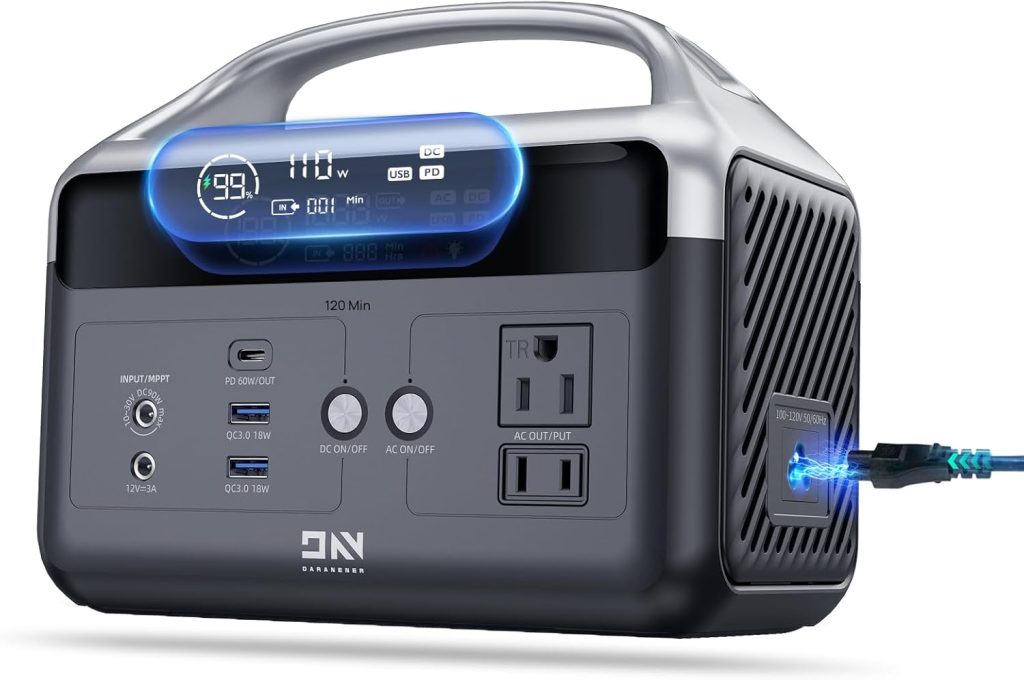 Portable Power Station 56000mAh, 179.2Wh LiFePO4 Battery Backup w/ 2 300W (Peak 600W) AC Outlets, 1.5hrs Fast Charging, Power Bank for Hurricane Emergency/Outdoor Camping/RVs/Home Use Portable Power Station 56000mAh, 179.2Wh LiFePO4 Battery Backup w/ 2 300W (Peak 600W) AC Outlets, 1.5hrs Fast Charging, Power Bank for Hurricane Emergency/Outdoor Camping/RVs/Home Use