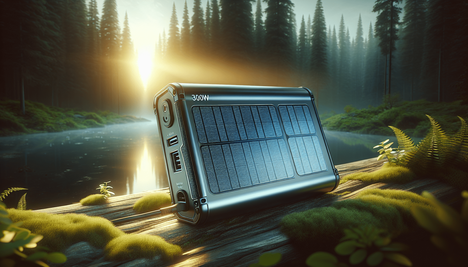 300W Portable Solar Power Station Generator with Foldable 60W Solar Panel,100W 110V Portable Power Pack with AC Outlet for Camping Home Use RV Outdoor Adventures 300W Portable Solar Power Station Generator with Foldable 60W Solar Panel,100W 110V Portable Power Pack with AC Outlet for Camping Home Use RV Outdoor Adventures