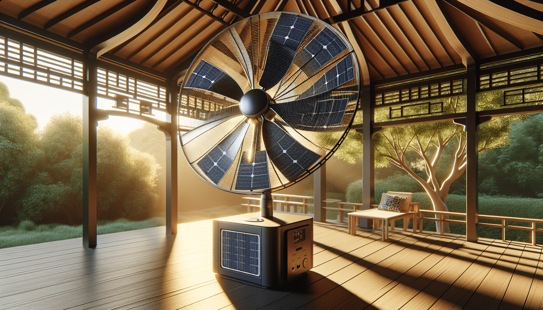 Enhancing Comfort with a Solar Power Gazebo Fan Enhancing Comfort with a Solar Power Gazebo Fan