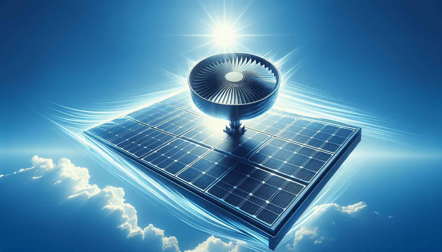 Harnessing Efficiency with a Solar Power Gable Fan