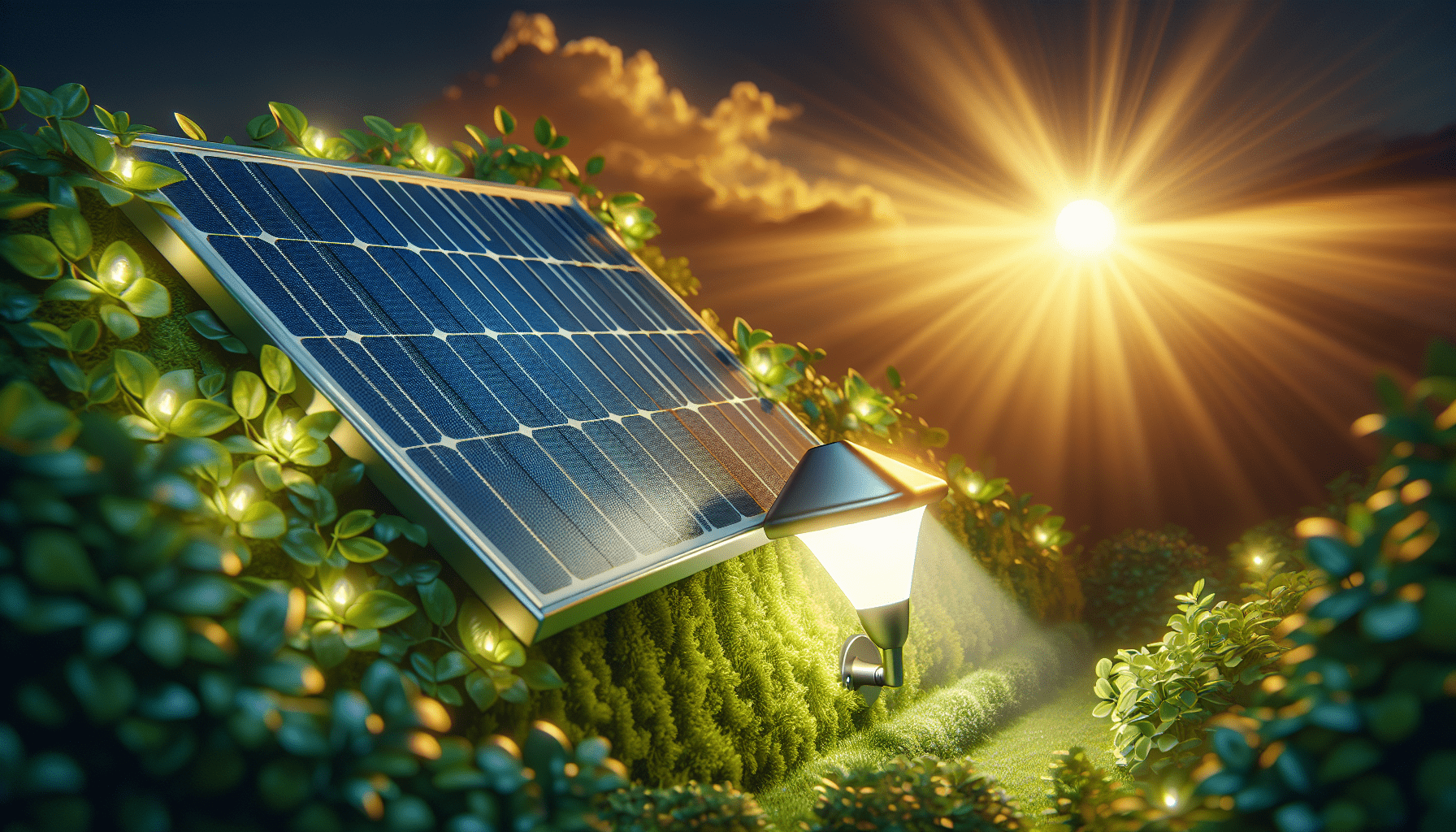 Harnessing Solar Power for Efficient Motion-Activated Lighting Harnessing Solar Power for Efficient Motion-Activated Lighting