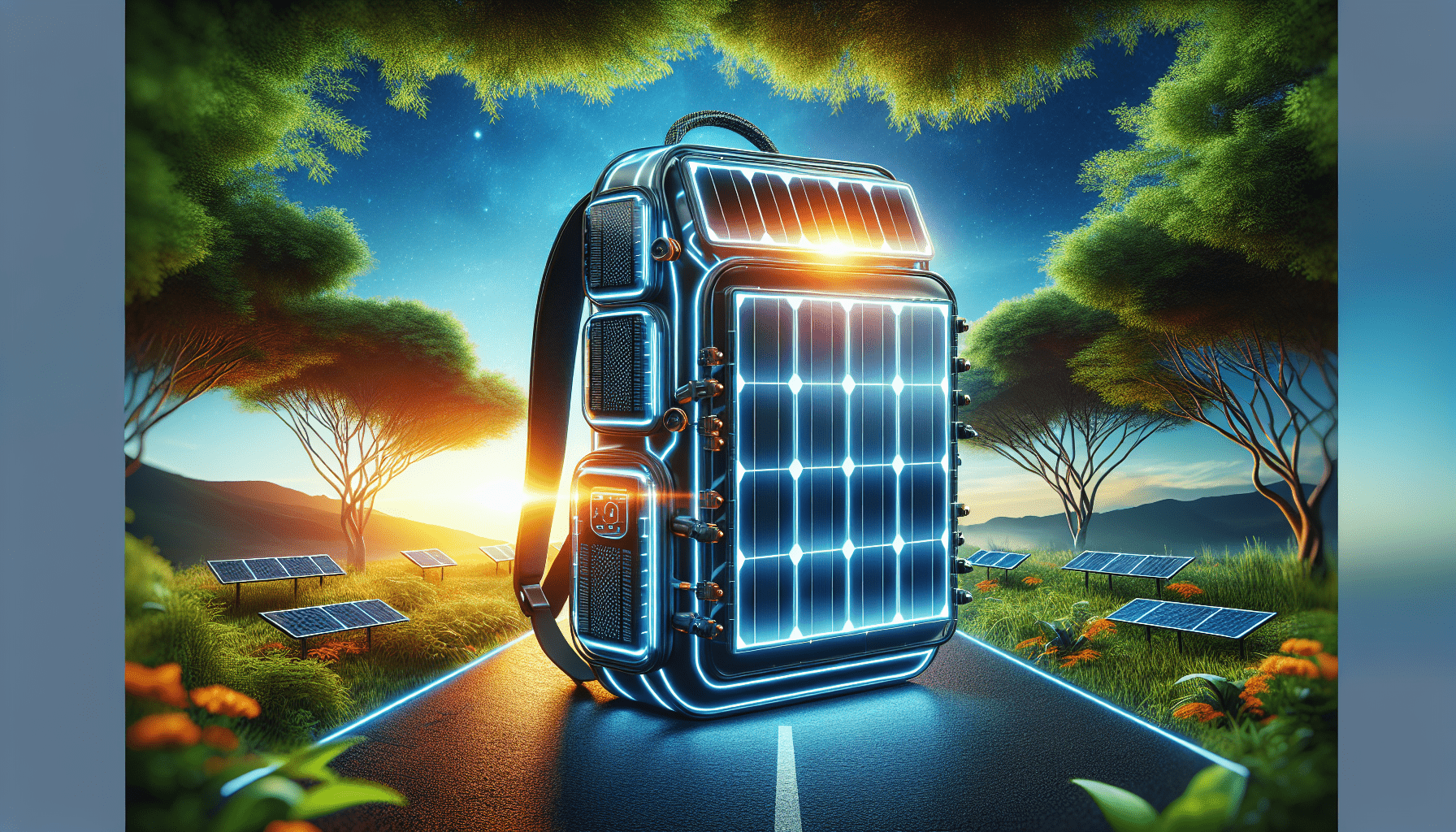 Harnessing Solar Power with a Backpack System Harnessing Solar Power with a Backpack System