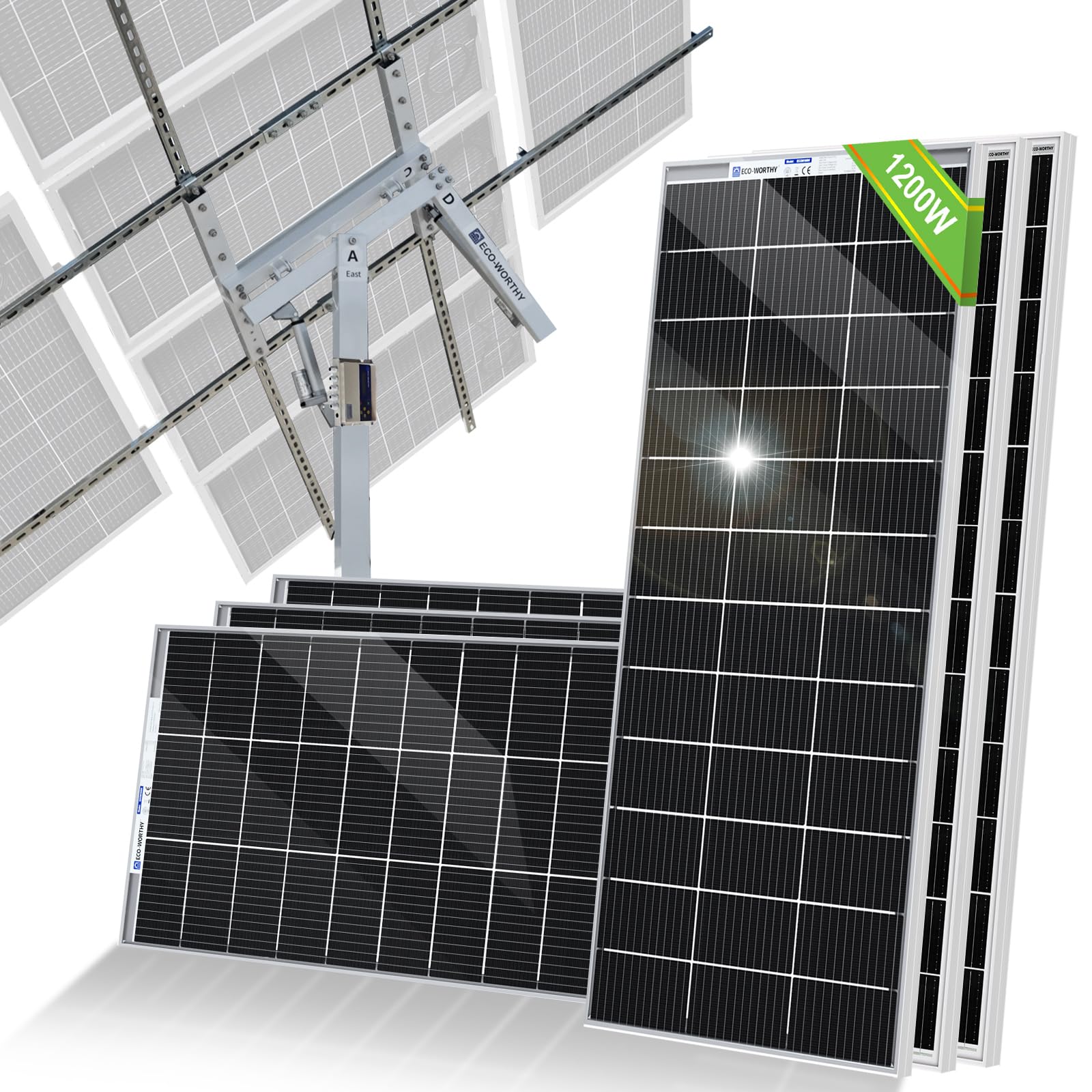 ECO-WORTHY 1200W Solar Tracker System Review: Worth It? - Solar Power ...