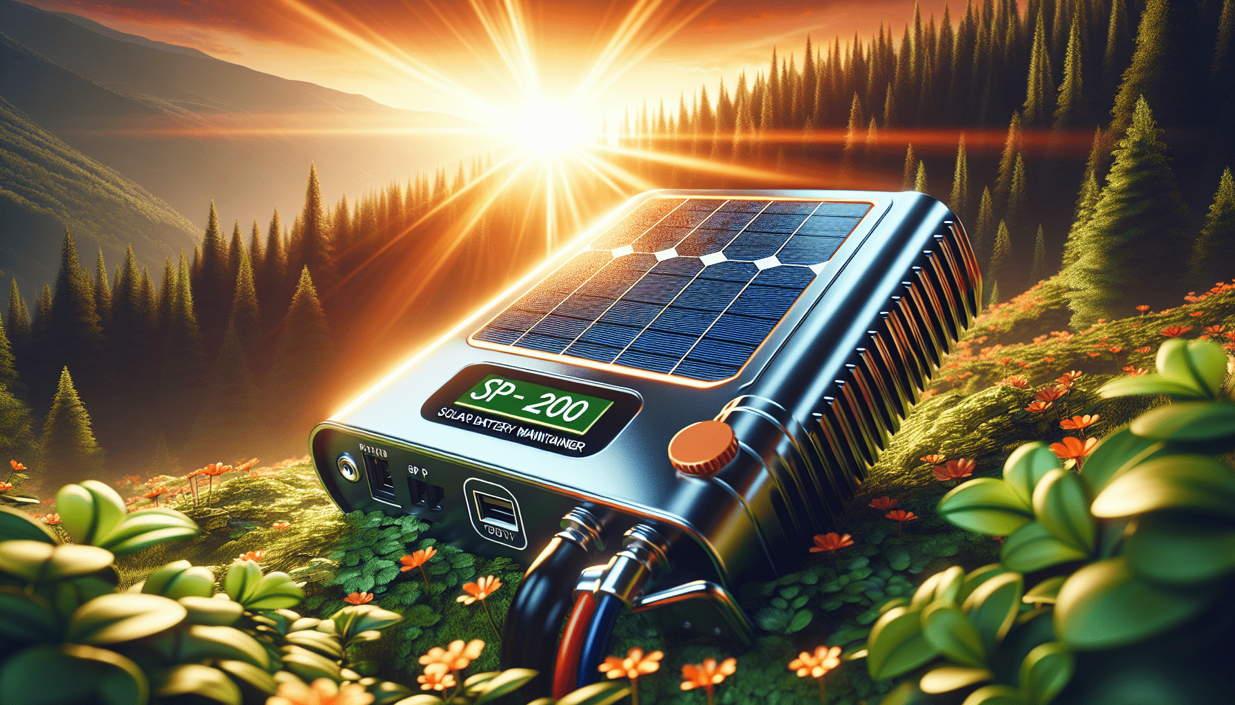 Schumacher SP-200 2.4W Solar Battery Maintainer – Water Resistant – Maintains Motorcycle, Power Sport, Car, Truck, Boat, and RV Batteries – Amorphous Solar Technology