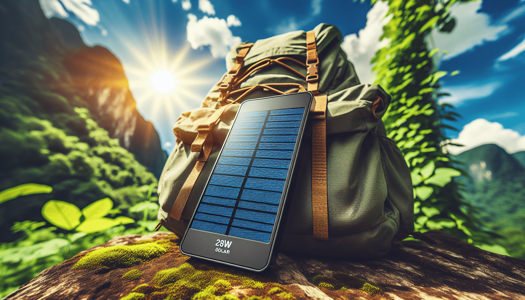 [Upgraded] BigBlue 3 USB Ports 28W Solar Charger(5V/4.8A Max), Portable SunPower Solar Panel for Camping, IPX4 Waterproof, Compatible with iPhone 11/XS/XS Max/XR/X/8/7, iPad, Samsung Galaxy LG etc.