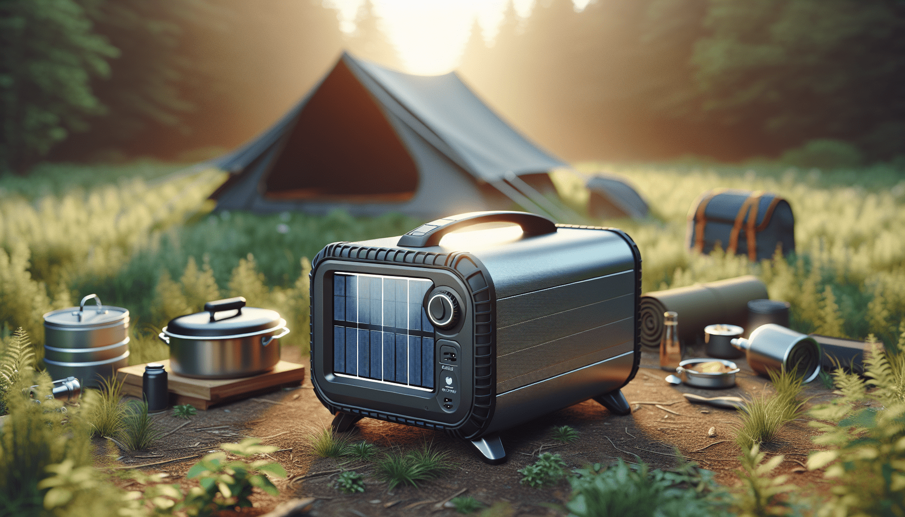 MARBERO 148Wh Solar Generator with Panels Included, 200W Portable Power Station with Solar Panel Foldable 40W Set for Camping Outdoor Hiking Fishing Emergency Backup