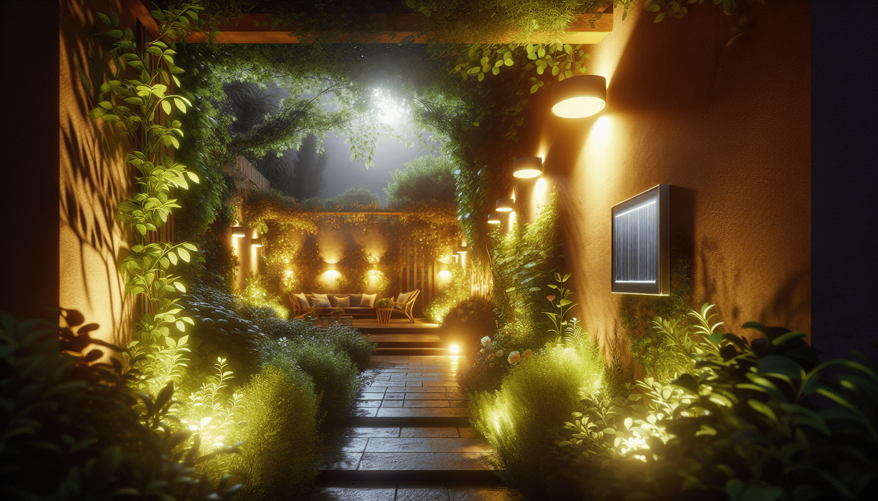 Benefits of Solar Power Wall Mount Lights for Outdoor Spaces