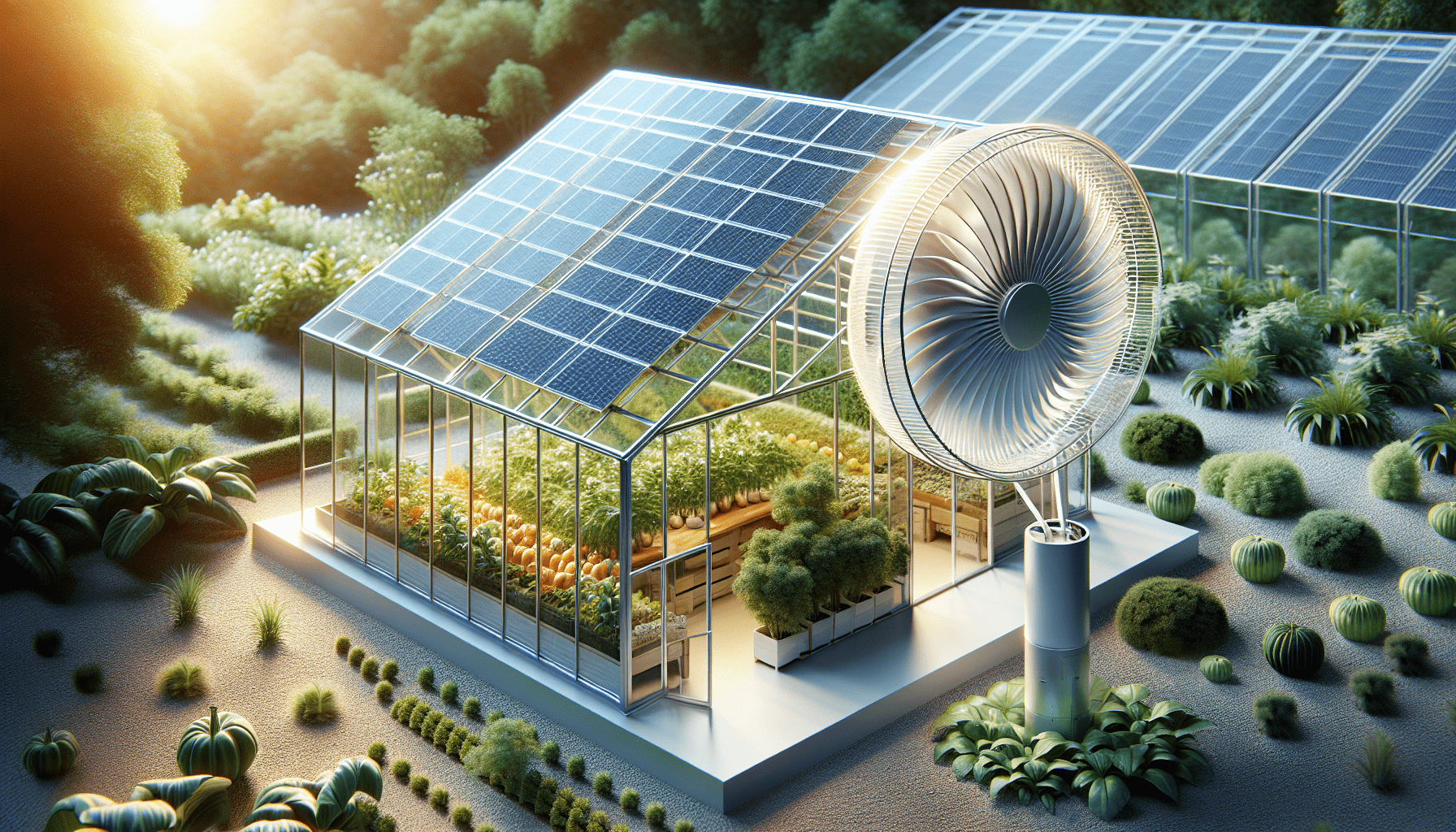 Harnessing Solar Power for Efficient Greenhouse Fans Harnessing Solar Power for Efficient Greenhouse Fans