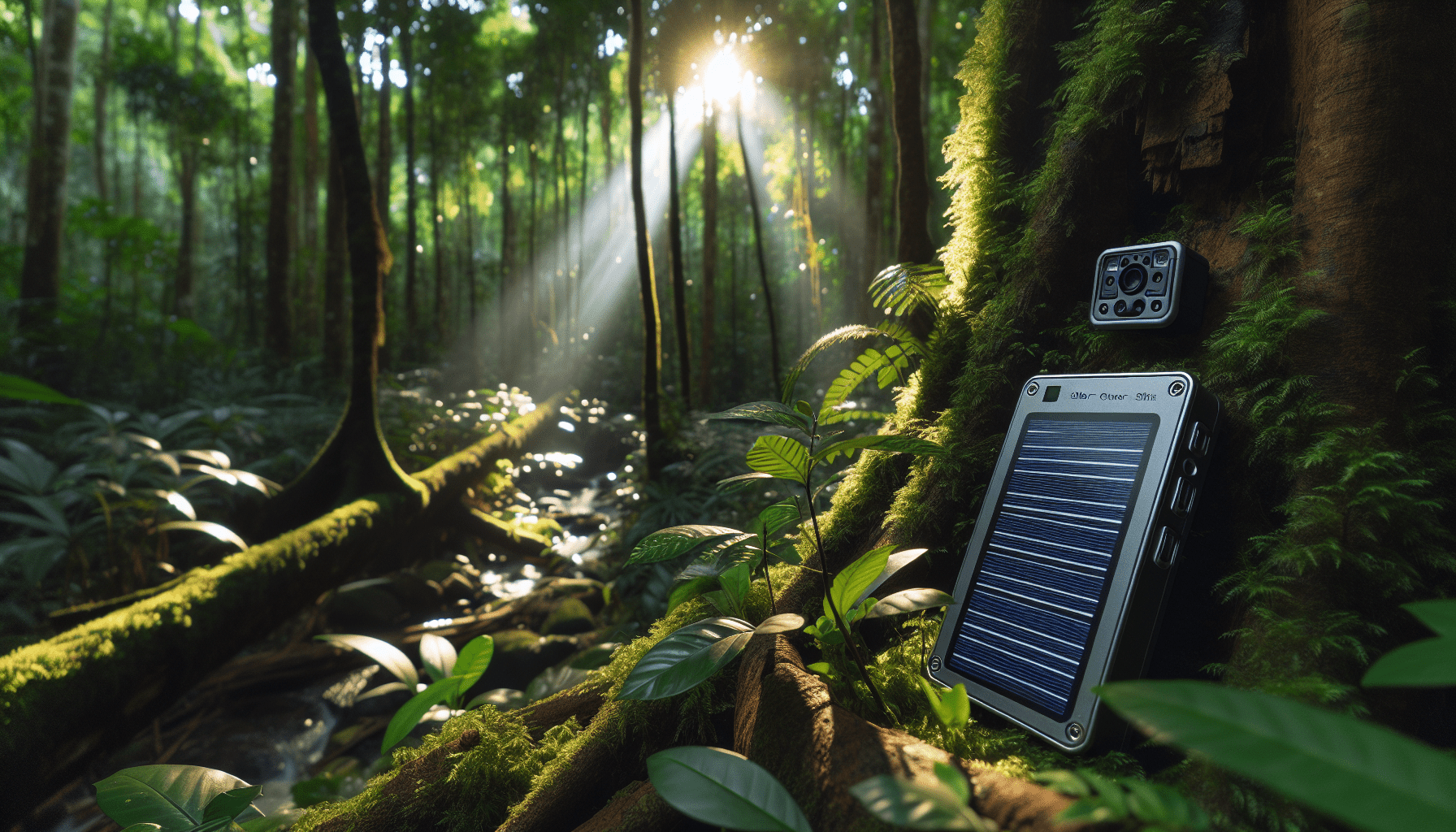 Trail Camera Solar Panel DC 12V/1A 6V/1.5A with Build-in 5000mAH Rechargeable Lithium Battery Solar Battery Charger Kit IP66 Waterproof