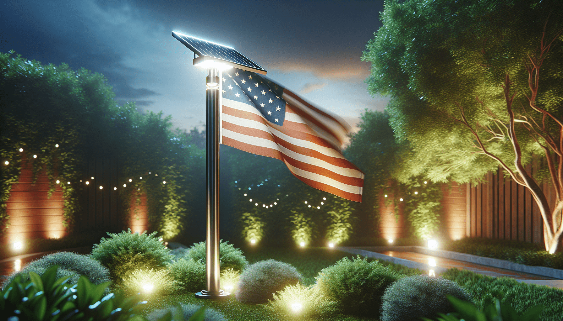 Illuminating Your Outdoors: The Benefits of Solar Power Flag Pole Lights