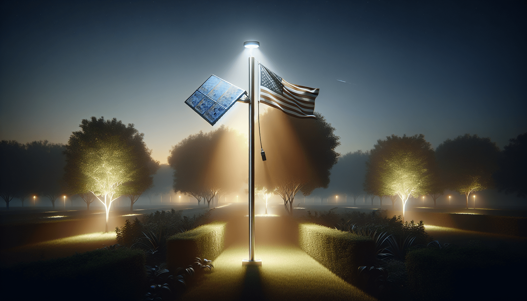 Illuminating Your Outdoors: The Benefits of Solar Power Flag Pole Lights