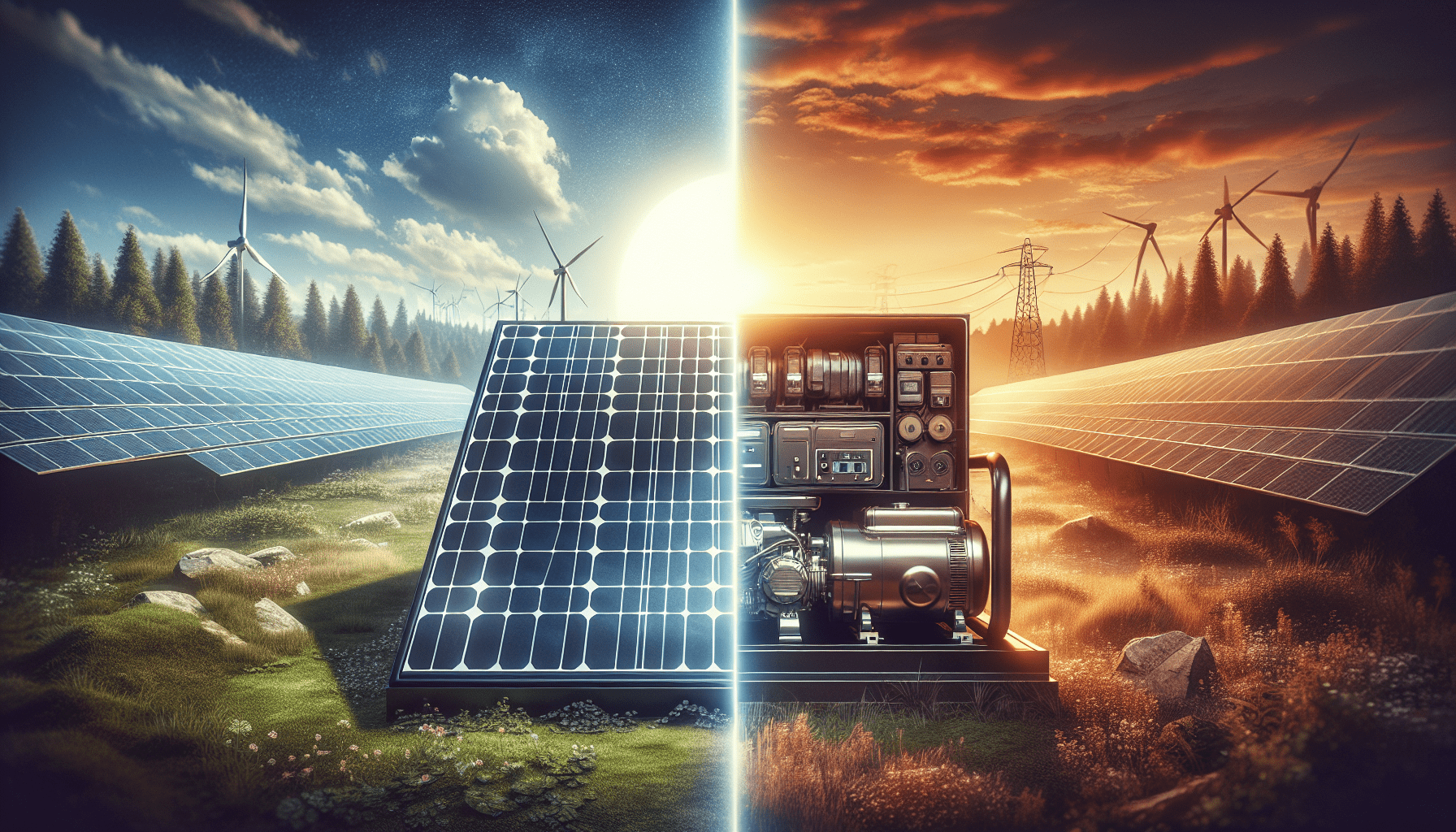 Solar Batteries vs. Generators: Choosing the Best Backup Power Solution Solar Batteries vs. Generators: Choosing the Best Backup Power Solution